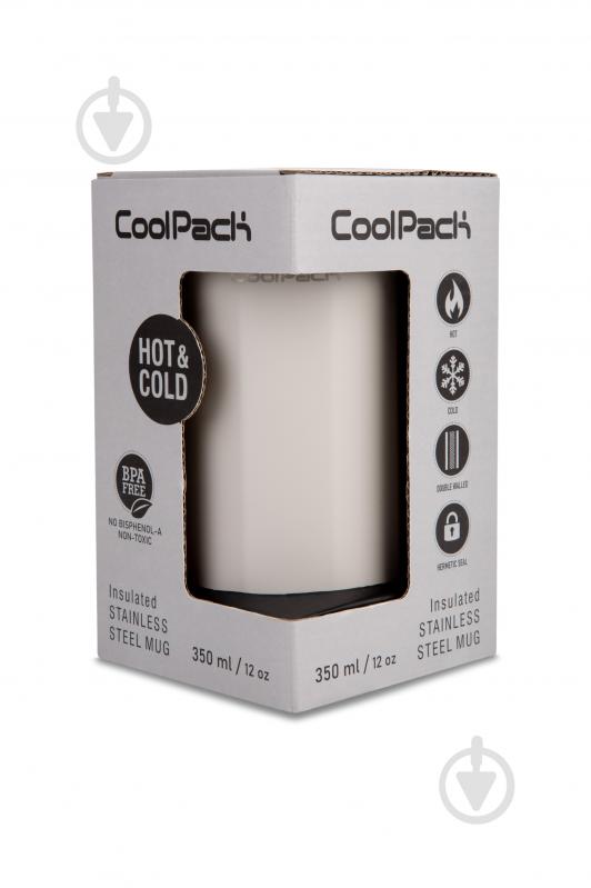 Термопляшка CoolPack 350 мл grey - фото 2