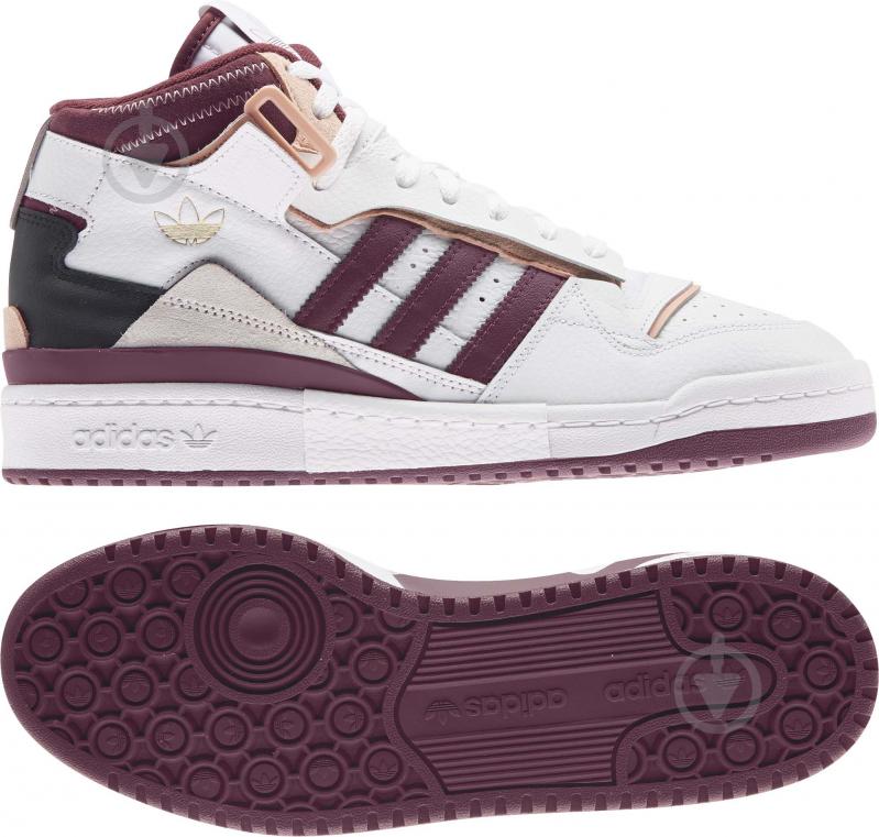 Кроссовки мужские зимние Adidas FORUM EXHIBIT MID H01920 р.43 1/3 - фото 6