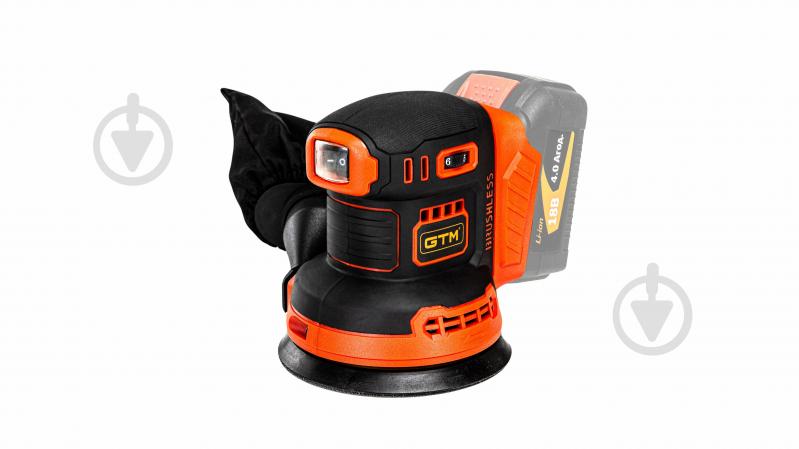 Шлифмашина эксцентриковая GTM Solo OSC18/125BL_BARE TOOL - фото 2 Шлифмашина эксцентриковая GTM Solo OSC18/125BL_BARE TOOL - фото 2