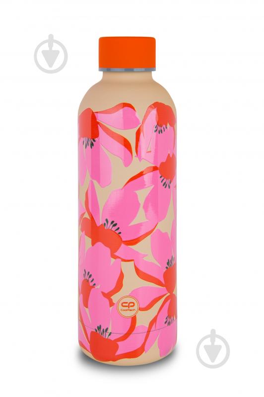 Термобутылка CoolPack 500 мл flores rosa - фото 1