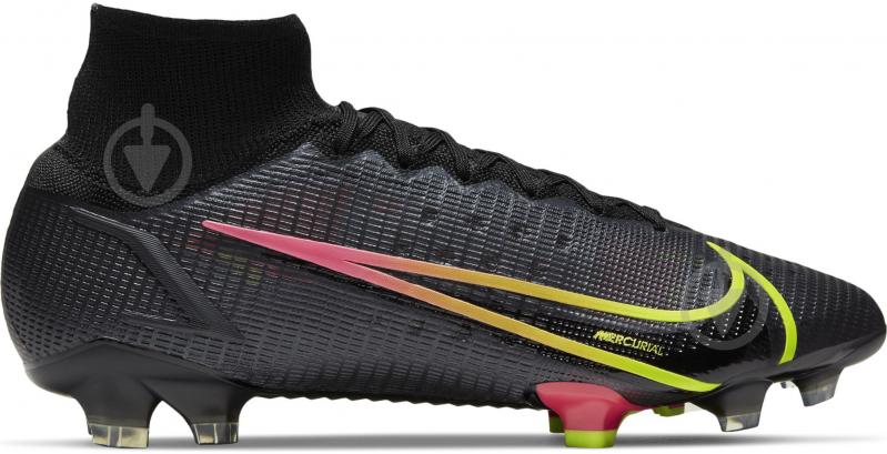 Бутсы Nike MERCURIAL SUPERFLY 8 ELITE FG CV0958-090 р.44,5 черный - фото 3