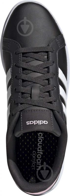 Кросівки жіночі зимові Adidas COURTPOINT H01963 р.40 чорні - фото 5