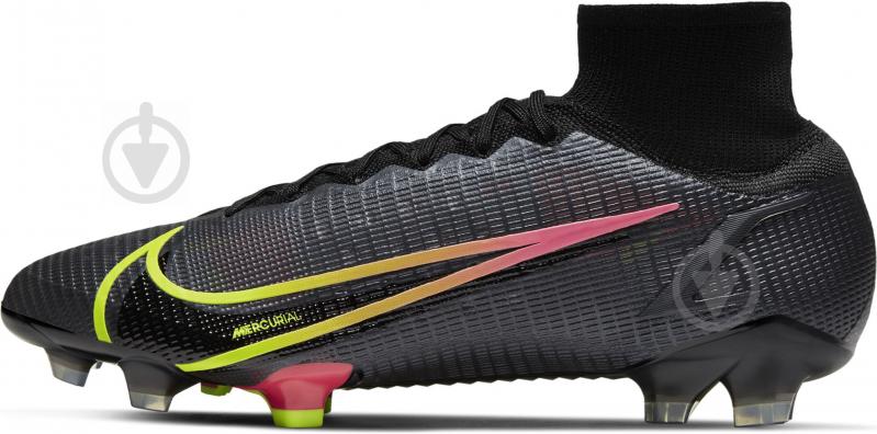 Бутси Nike MERCURIAL SUPERFLY 8 ELITE FG CV0958-090 р.40,5 чорний - фото 5