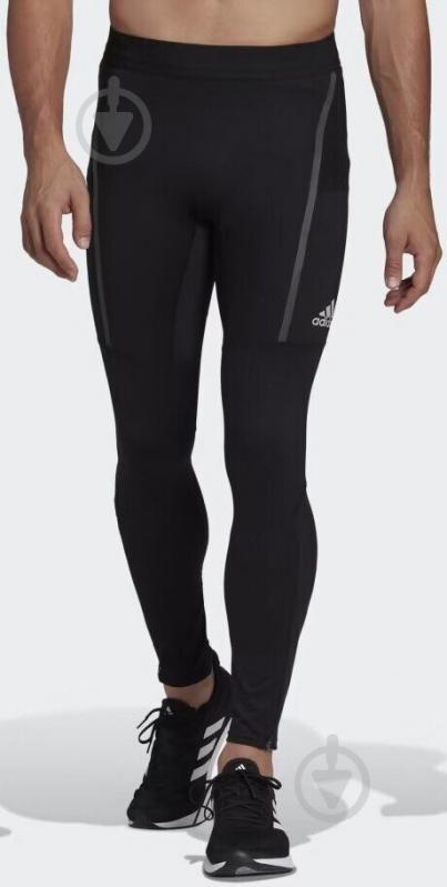 Тайтсы Adidas H58573 р. L черный - фото 1