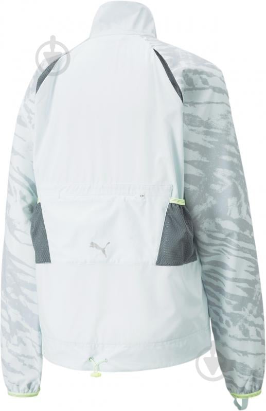 Ветровка женская демисезонная Puma RUN Ultraweave S MARATHONJkt 52138720 р.XS голубая - фото 5