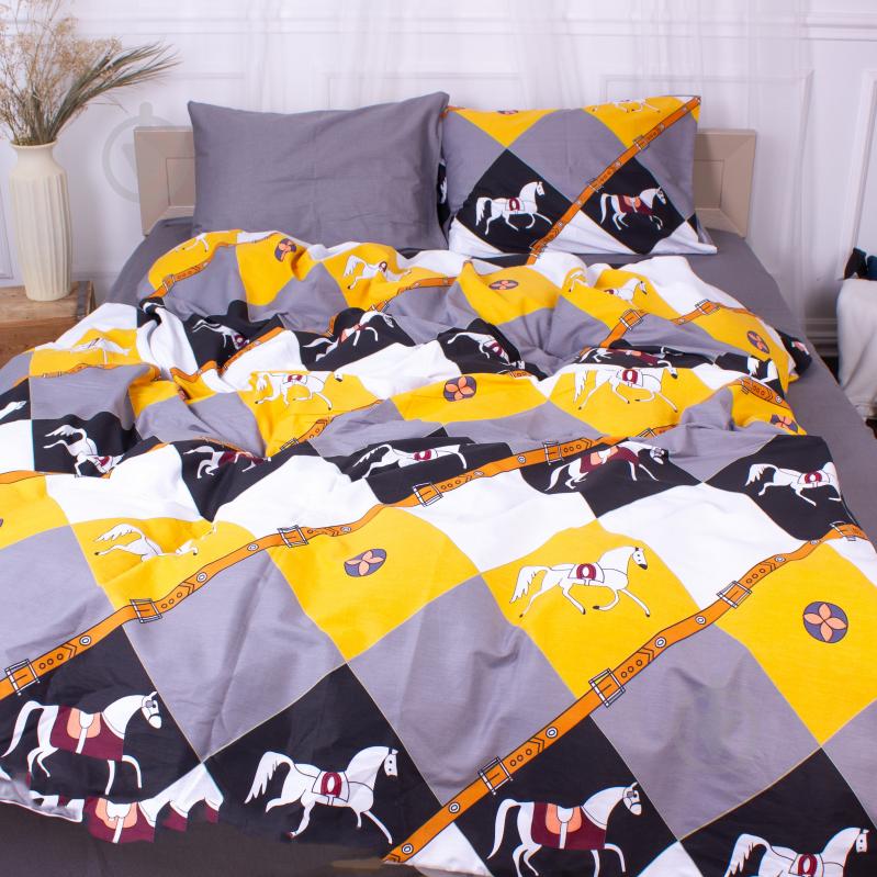 Комплект постільної білизни Сатин 220х240 см 22-1327 Important мультиколор MirSon - фото 2 Комплект постільної білизни Сатин 220х240 см 22-1327 Important мультиколор MirSon - фото 2