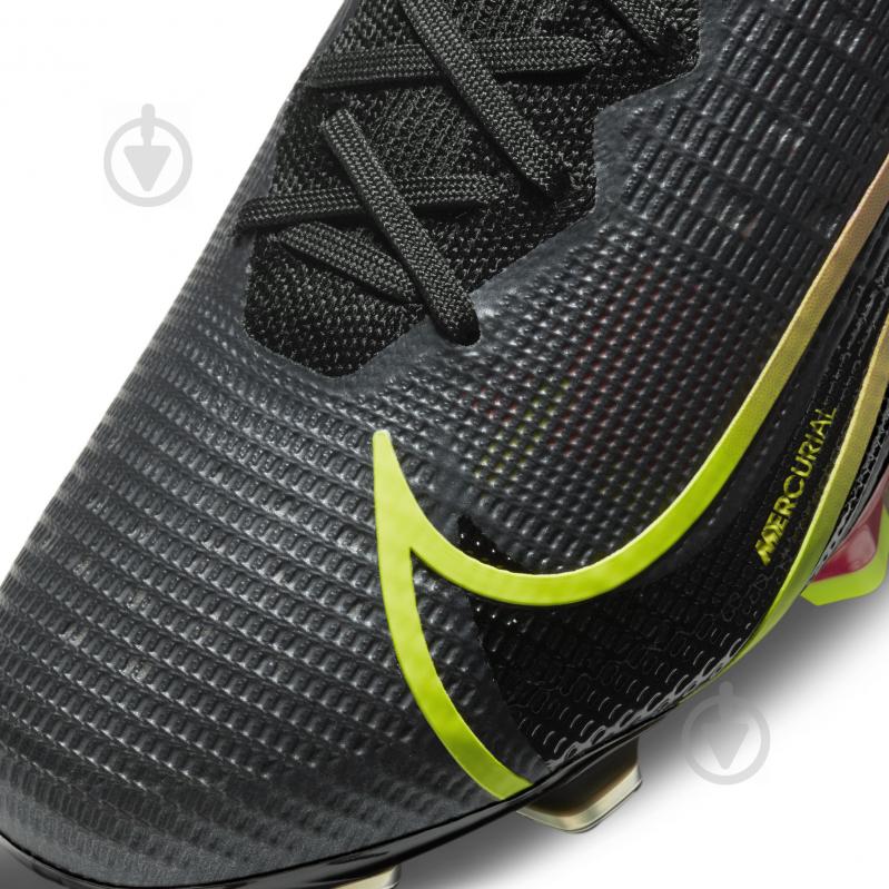 ᐉ Бутсы Nike MERCURIAL VAPOR 14 ELITE FG CQ7635-090 р.42,5 черный • Купить  в Киеве, Украине • Лучшая цена в Эпицентр К