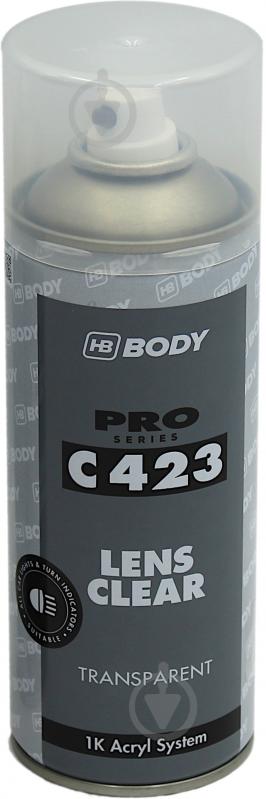 Эмаль аэрозольная Lens Clear Body 400 мл Lens Clear - фото 1