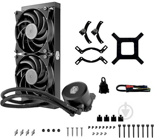 Система жидкостного охлаждения Cooler Master MasterLiquid Lite 240 (MLW-D24M-A20PW-R1) - фото 5