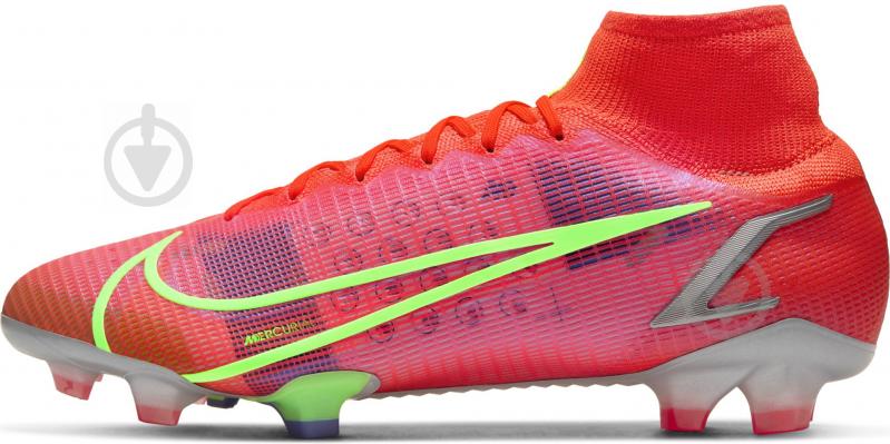 Бутсы Nike MERCURIAL SUPERFLY 8 ELITE FG CV0958-600 р.44 красный - фото 5