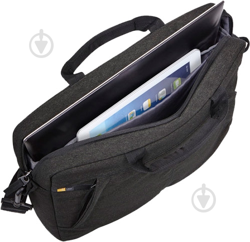 Сумка Case Logic Huxton 14 Attache 13.3" black (HUXA113K) - фото 4 Сумка Case Logic Huxton 14 Attache 13.3" black (HUXA113K) - фото 4