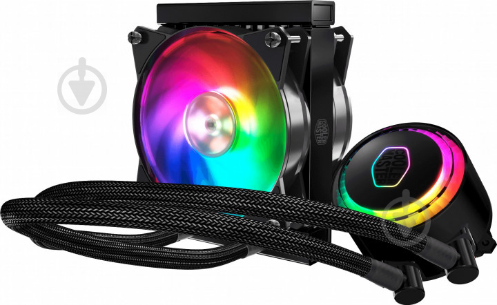 Система жидкостного охлаждения Cooler Master MasterLiquid ML120R RGB (MLX-D12M-A20PC-R1) - фото 2