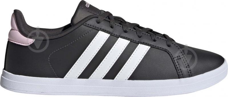 Кроссовки женские зимние Adidas COURTPOINT H01963 р.40 2/3 черные - фото 1