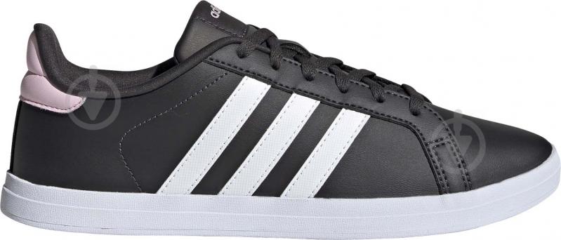 Кроссовки женские зимние Adidas COURTPOINT H01963 р.40 2/3 черные - фото 2