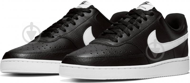 Кроссовки мужские демисезонные Nike Court Vision Low CD5463-001 р.44,5 черные - фото 1