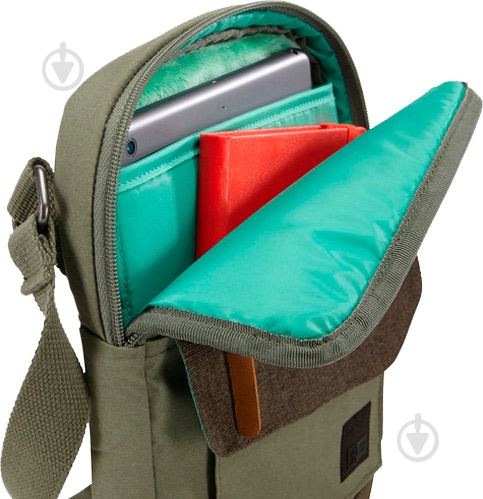 Сумка CASE LOGIC Vertical 10.1" green (LODV110PTG) - фото 8