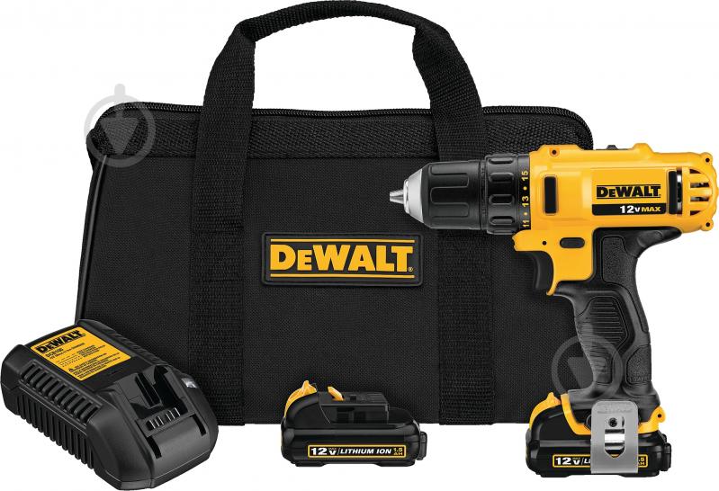 Шуруповерт аккумуляторный DeWalt DCD710S2 - фото 2 Шуруповерт аккумуляторный DeWalt DCD710S2 - фото 2