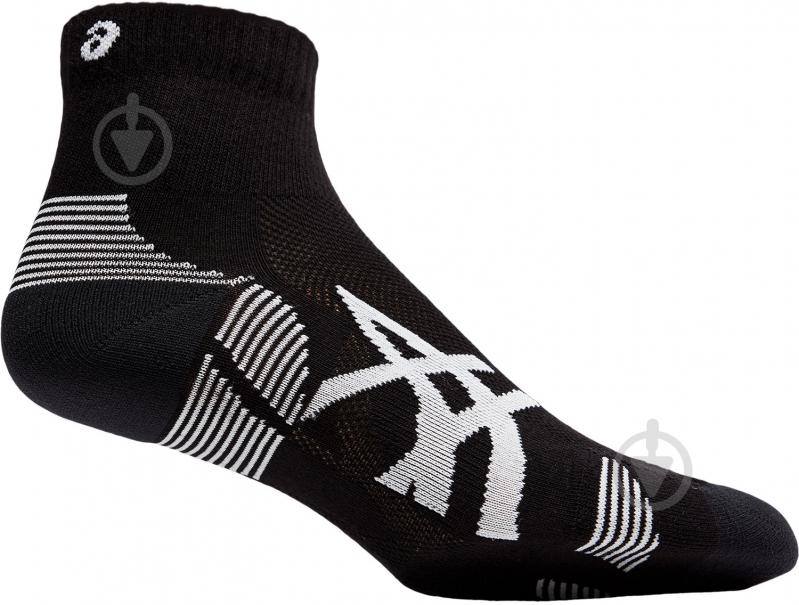 Носки Asics 2PPK CUSHION RUN QUARTER SOCK 3013A800-002 р.43-46 черный 2 шт. - фото 2