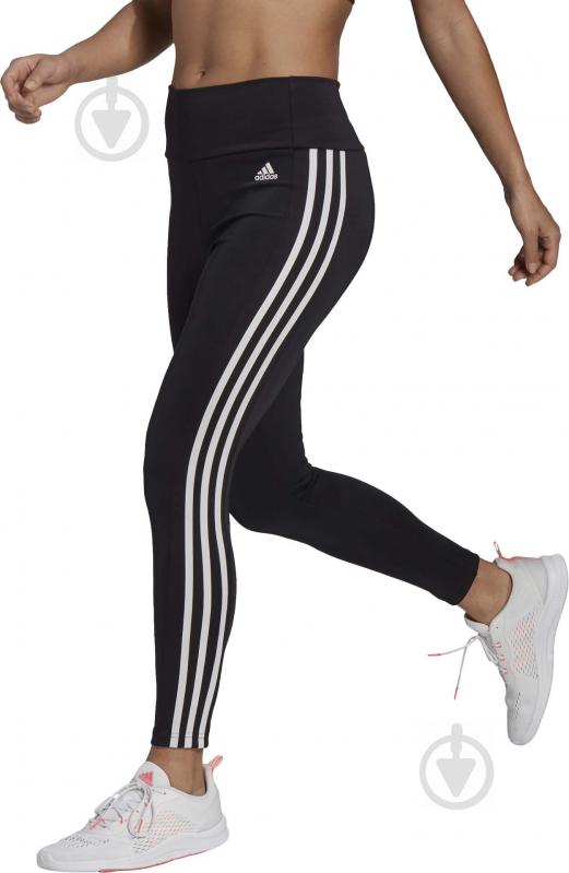 Лосины Adidas W 3S 78 TIG GL4040 р.XL черный - фото 1