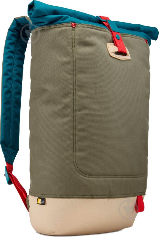 Рюкзак CASE LOGIC Larimer Rolltop LARI 114 Petrol 15" green (LAR114PTG) - фото 2 Рюкзак CASE LOGIC Larimer Rolltop LARI 114 Petrol 15" green (LAR114PTG) - фото 2