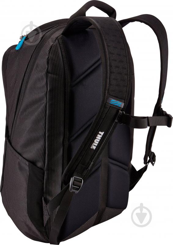 Рюкзак THULE Crossover 25L MacBook Backpack 15" black (TCBP317K) - фото 4