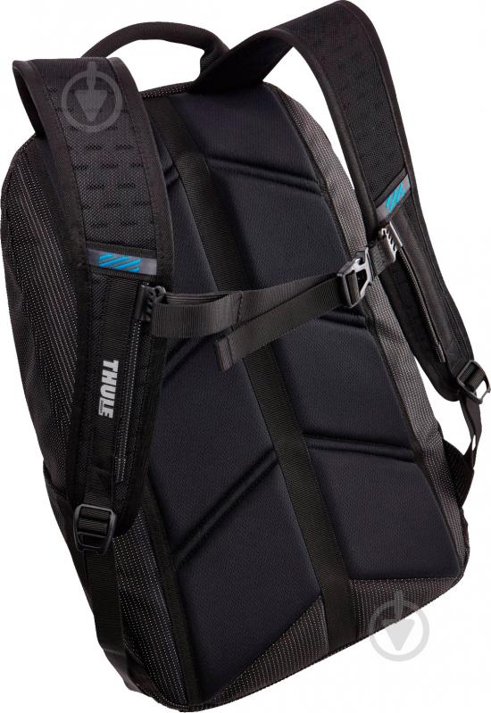 Рюкзак THULE Crossover 25L MacBook Backpack 15" black (TCBP317K) - фото 5