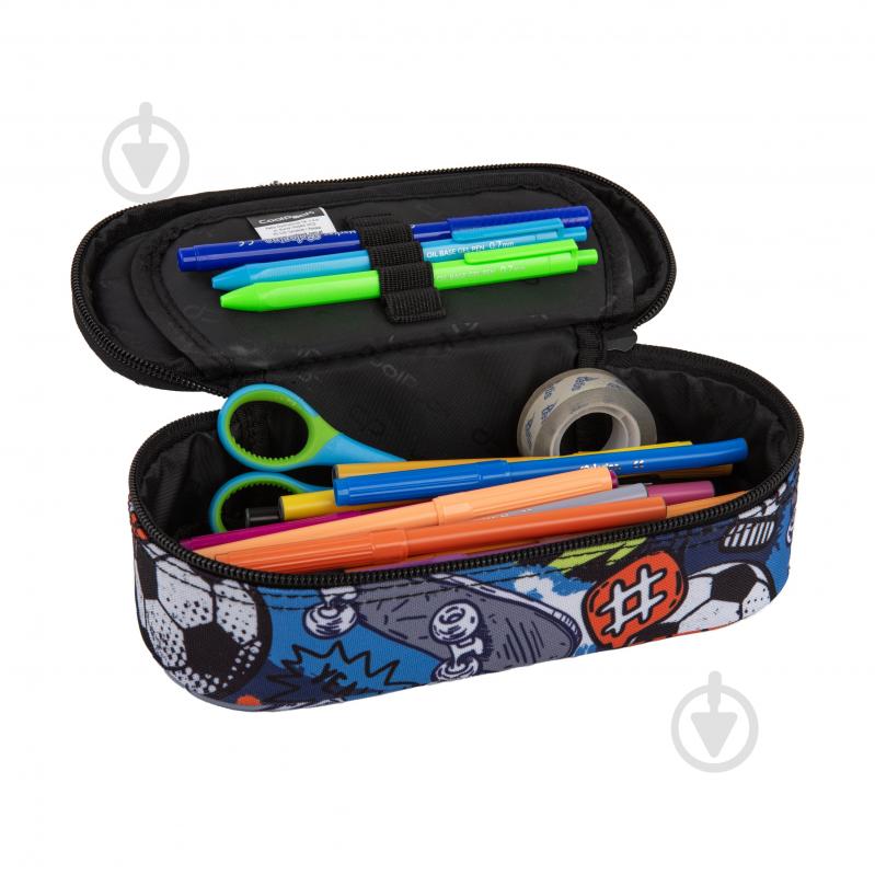Пенал школьный Campus Hobby CoolPack с принтом - фото 2