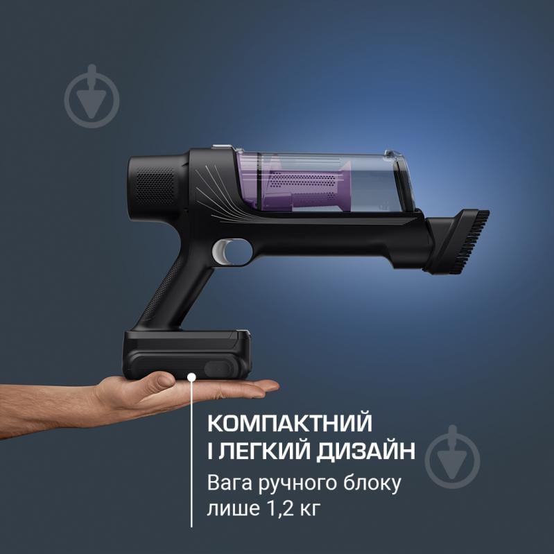 Пылесос аккумуляторный Rowenta X-PERT 7.60 RH6A31WO black/violet - фото 3