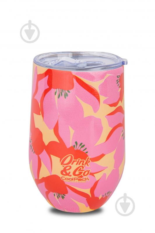 Термобутылка CoolPack 550 мл flores rosa - фото 1