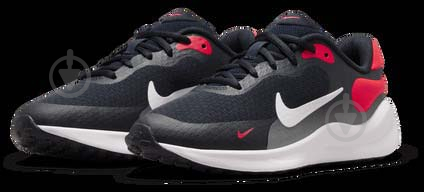 Кроссовки для мальчиков Nike REVOLUTION 7(GS) FB7689-400 р.38 черные - фото 4