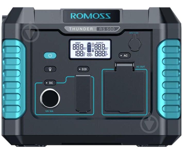 Зарядна станція Romoss RS500-2B2-G153H (400 Вт·год) - фото 1