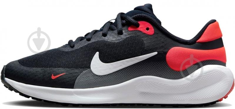Кроссовки для мальчиков Nike REVOLUTION 7(GS) FB7689-400 р.36 черные - фото 1