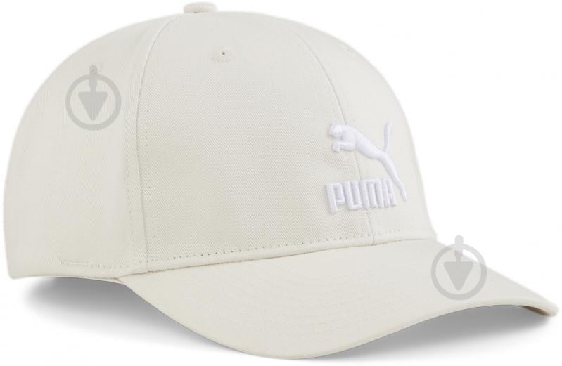 Кепка Puma Archive Logo BB Cap 02255428 OS білий - фото 1