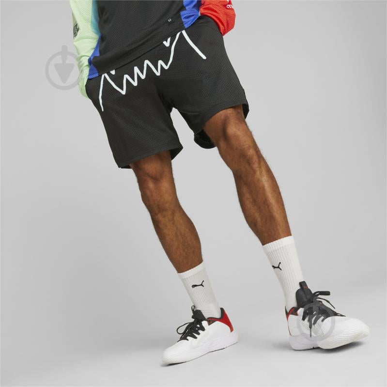 Шорти Puma JAWS CORE SHORT 53957301 р. S чорний - фото 3