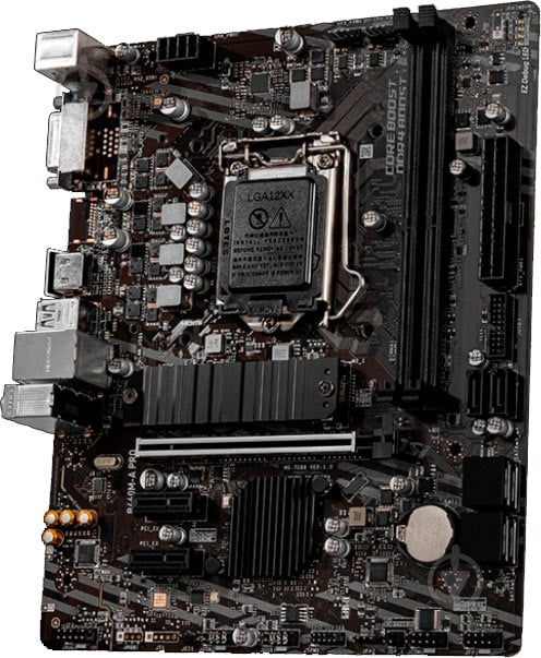 Материнська плата MSI B460M-A PRO (Socket 1200, Intel B460, mirco ATX) - фото 3