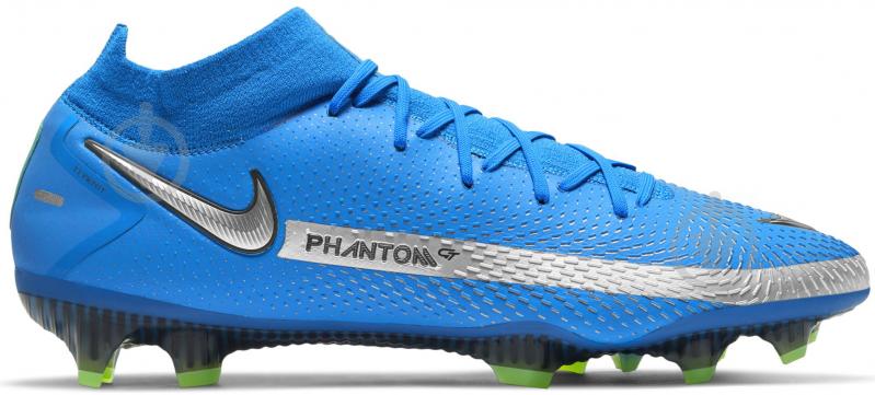 Бутсы Nike PHANTOM GT ELITE DF FG CW6589-400 р.44 синий - фото 3