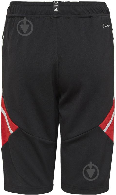Шорты Adidas Messi ¾ HI3775 р. 164 черный - фото 2
