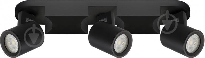 Спот Victoria Lighting Oxy/PL3 3x35 Вт GU10 чорний - фото 1