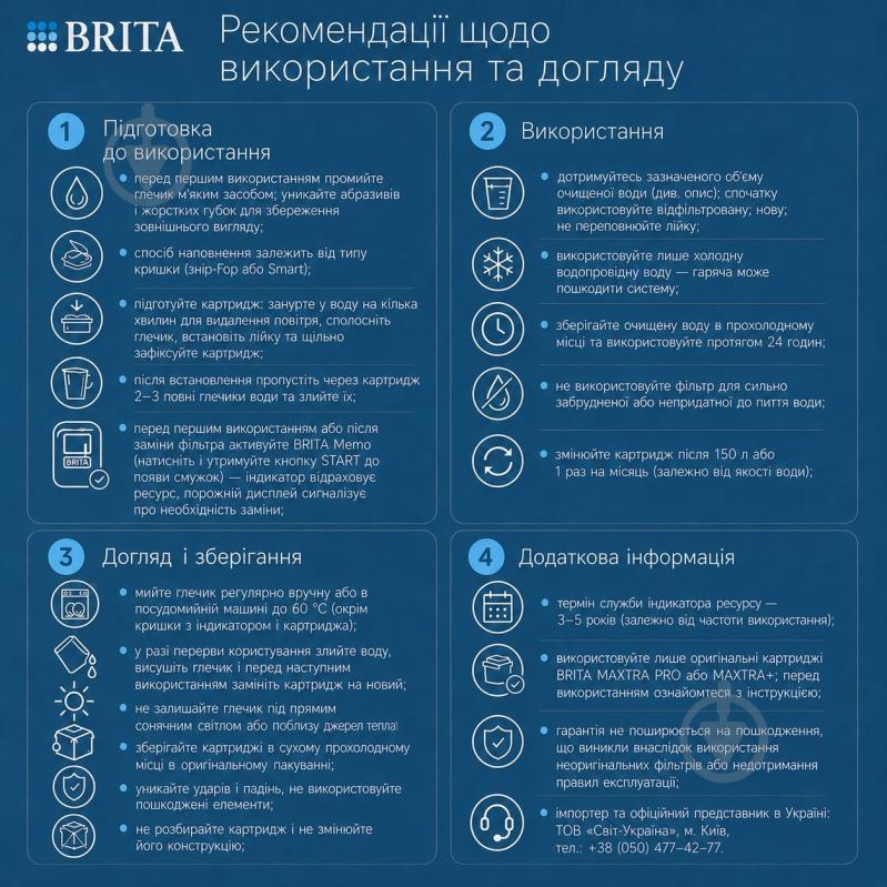 Фильтр-кувшин Flow Mxpro синий - фото 12 Фильтр-кувшин Flow Mxpro синий - фото 12