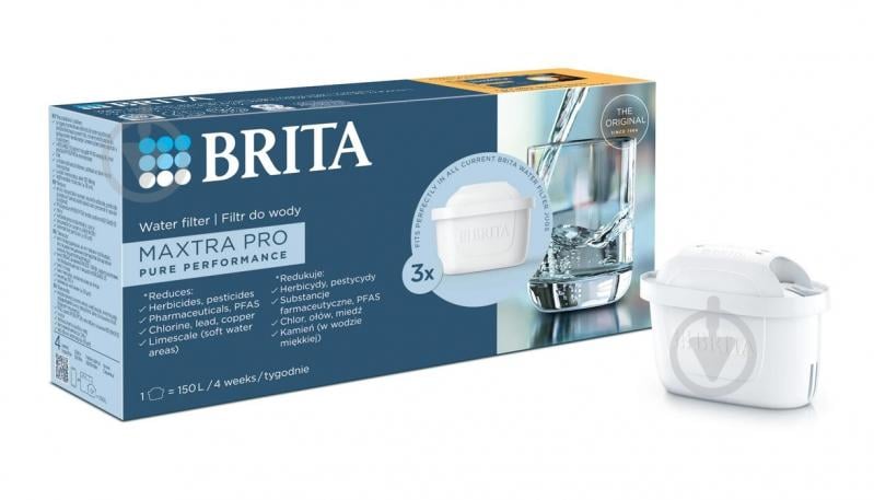 Набор картриджей BRITA MXPro Pure Performance All-in-1 3 шт. - фото 2