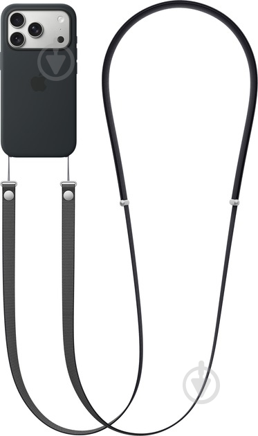 Ремешок Apple Crossbody Strap Black (MGGL4ZM/A) - фото 1