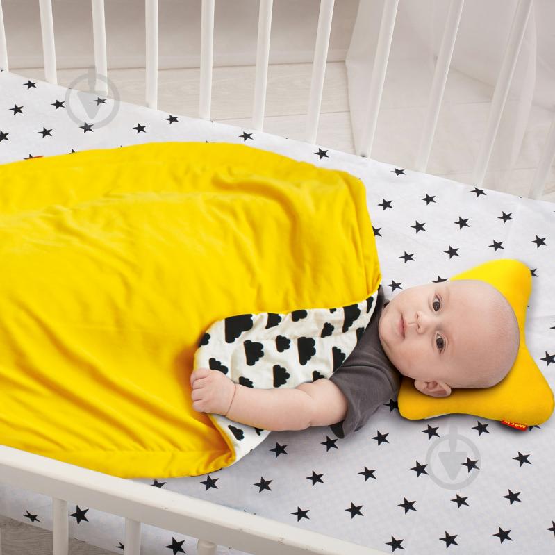 Комплект постельного белья Bed Set Newborn Масик желтый МС 110512-06 - фото 4