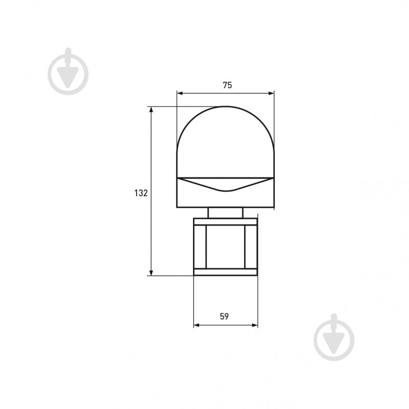 Датчик движения Euroelectric ST-10(white) - фото 4