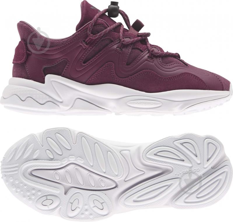 Кроссовки женские демисезонные Adidas OZWEEGO PLUS W H01184 р.38 2/3 красные - фото 6