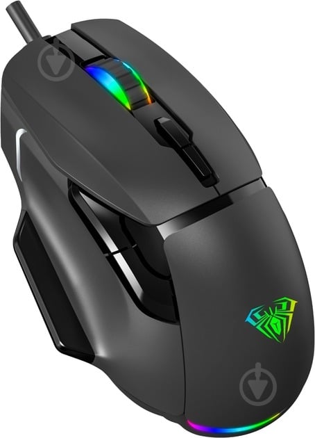 Игровая мышь Aula F815 Wired gaming mouse black (6948391214344) - фото 3