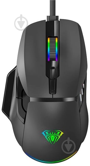 Игровая мышь Aula F815 Wired gaming mouse black (6948391214344) - фото 1
