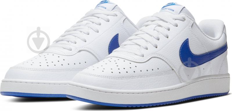 Кроссовки мужские демисезонные Nike COURT VISION LO CD5463-103 р.41 белые - фото 1