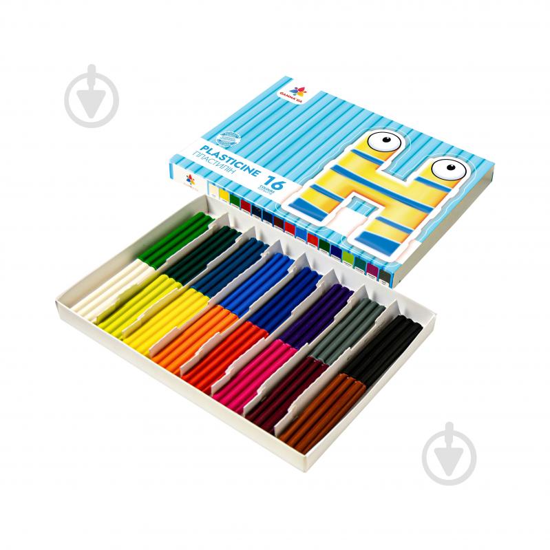 Пластилин восковый 16 цветов 200317 Райдуга-Трейд - фото 2