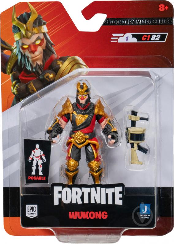 Игровая фигурка Fortnite Micro Legendary Series Wukong 6 см FNT0950 - фото 1