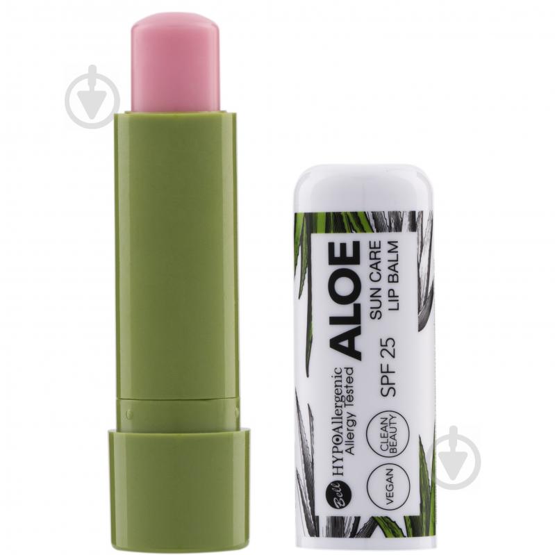 Бальзам для губ Bell Hypoallergenic HypoAllergenic Aloe Sun Care Lip Balm SPF25 5 г - фото 1